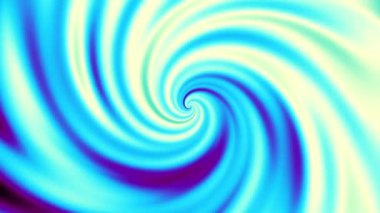 Devamlı dönen fütüristik spiral. Kusursuz döngü görüntüsü. Soyut sarmal.