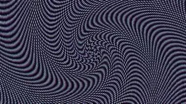 Devamlı dönen fütüristik spiral. Kusursuz döngü görüntüsü. Soyut sarmal.