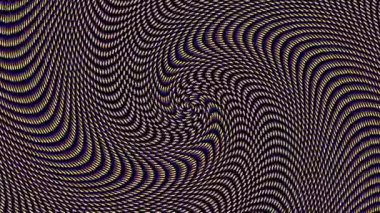 Devamlı dönen fütüristik spiral. Kusursuz döngü görüntüsü. Soyut sarmal.