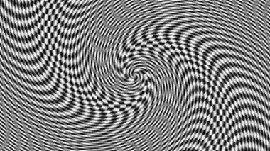 Devamlı dönen fütüristik spiral. Kusursuz döngü görüntüsü. Soyut sarmal.