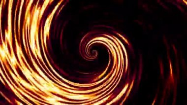 Devamlı dönen fütüristik spiral. Kusursuz döngü görüntüsü. Soyut sarmal.