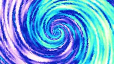 Devamlı dönen fütüristik spiral. Kusursuz döngü görüntüsü. Soyut sarmal.