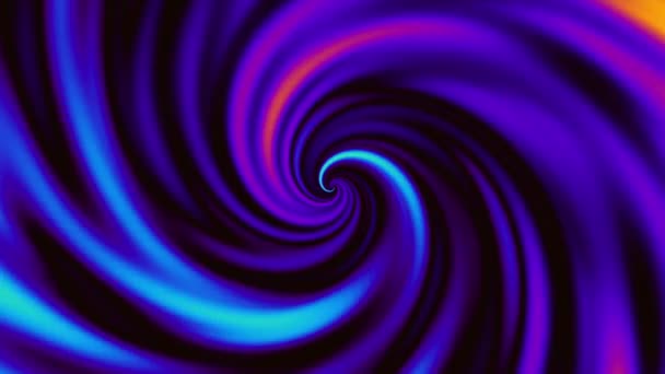 Spirale futuriste filant sans fin. Des images en boucle sans couture. Hélice abstraite.