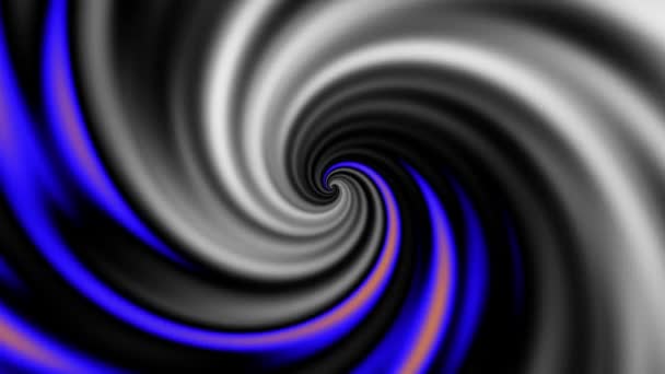 Spirale Futuristica Rotazione Infinita Filmati Loop Senza Soluzione Continuità Elica — Video Stock