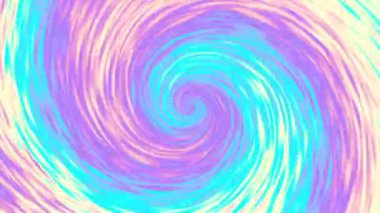 Devamlı dönen fütüristik spiral. Kusursuz döngü görüntüsü. Soyut sarmal.