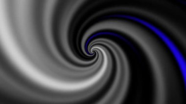 Devamlı dönen fütüristik spiral. Kusursuz döngü görüntüsü. Soyut sarmal.