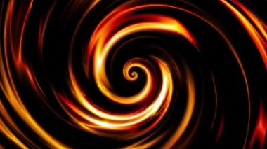 Devamlı dönen fütüristik spiral. Kusursuz döngü görüntüsü. Soyut sarmal.