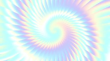 Devamlı dönen fütüristik spiral. Kusursuz döngü görüntüsü. Soyut sarmal.
