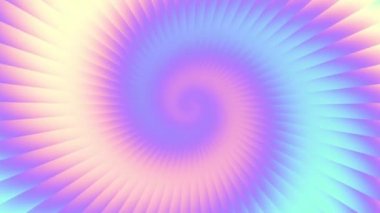 Devamlı dönen fütüristik spiral. Kusursuz döngü görüntüsü. Soyut sarmal.