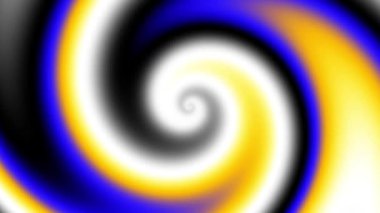 Devamlı dönen fütüristik spiral. Kusursuz döngü görüntüsü. Soyut sarmal.