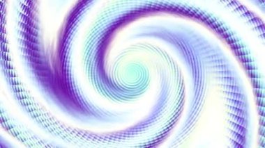 Devamlı dönen fütüristik spiral. Kusursuz döngü görüntüsü. Soyut sarmal.