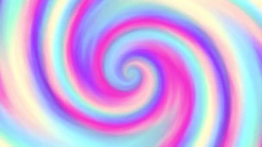 Devamlı dönen fütüristik spiral. Kusursuz döngü görüntüsü. Soyut sarmal.