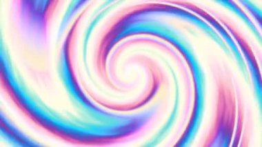 Devamlı dönen fütüristik spiral. Kusursuz döngü görüntüsü. Soyut sarmal.