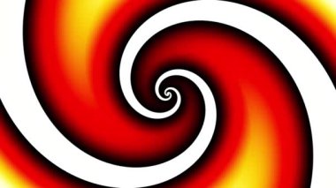 Devamlı dönen fütüristik spiral. Kusursuz döngü görüntüsü. Soyut sarmal.