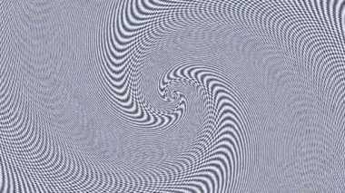 Devamlı dönen fütüristik spiral. Kusursuz döngü görüntüsü. Soyut sarmal.