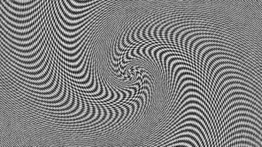 Devamlı dönen fütüristik spiral. Kusursuz döngü görüntüsü. Soyut sarmal.