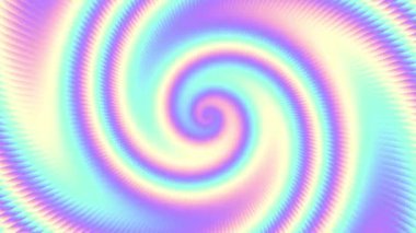 Devamlı dönen fütüristik spiral. Kusursuz döngü görüntüsü. Soyut sarmal.