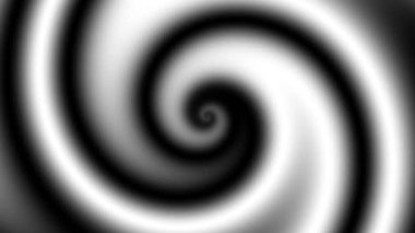 Devamlı dönen fütüristik spiral. Kusursuz döngü görüntüsü. Soyut sarmal.