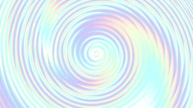 Devamlı dönen fütüristik spiral. Kusursuz döngü görüntüsü. Soyut sarmal.