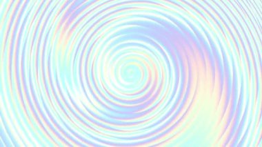 Devamlı dönen fütüristik spiral. Kusursuz döngü görüntüsü. Soyut sarmal.