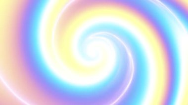 Devamlı dönen fütüristik spiral. Kusursuz döngü görüntüsü. Soyut sarmal.