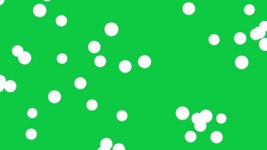 Yeşil ekran arka plan üzerinde Psychedelic animasyonlu arka plan. Soyut kavisli şekilleri dönüştürün. Döngü görüntüleri.