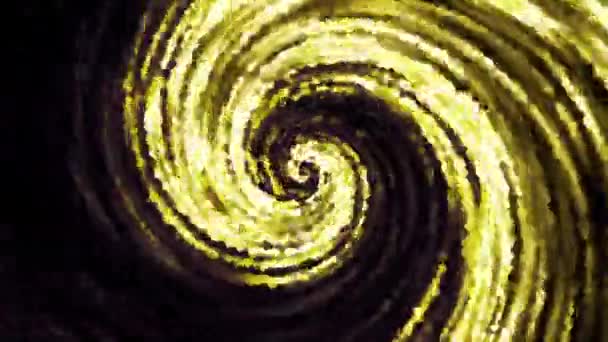 Spirale Futuriste Filant Sans Fin Des Images Boucle Sans Couture — Video