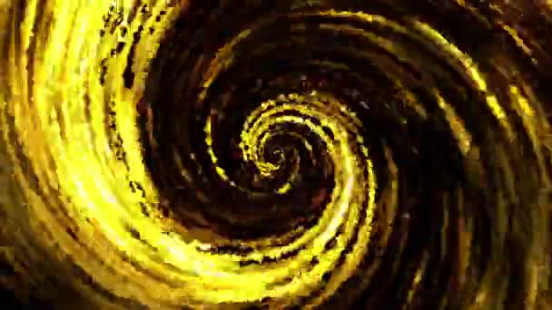 Spirale Futuriste Filant Sans Fin Des Images Boucle Sans Couture — Video