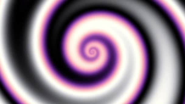 Endless Spinning Futuristic Spiral Seamless Looping Footage Abstract Helix — Stock Video