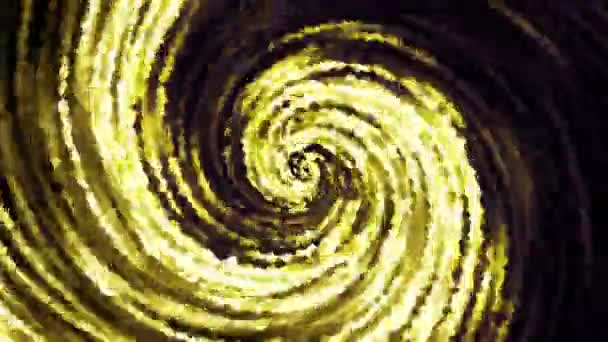 Spirale Futuristica Rotazione Infinita Filmati Loop Senza Soluzione Continuità Elica — Video Stock