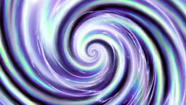 Spirale Futuristica Rotazione Infinita Filmati Loop Senza Soluzione Continuità Elica — Video Stock