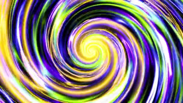 Endless Spinning Futuristic Spiral Seamless Looping Footage Abstract Helix — Stock Video