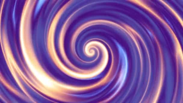 Spirale Futuristica Rotazione Infinita Filmati Loop Senza Soluzione Continuità Elica — Video Stock