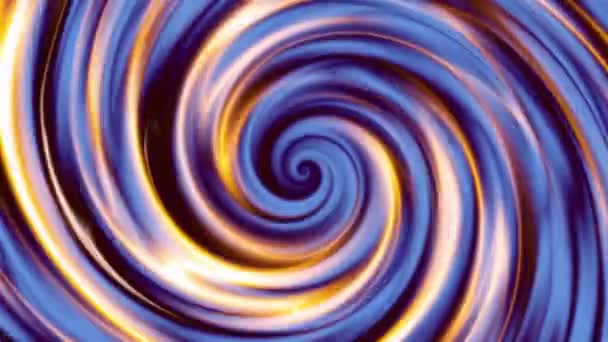 Spirale Futuristica Rotazione Infinita Filmati Loop Senza Soluzione Continuità Elica — Video Stock