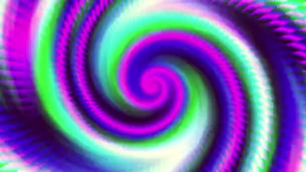 Endless Spinning Futuristic Spiral Seamless Looping Footage Abstract Helix — Stock Video