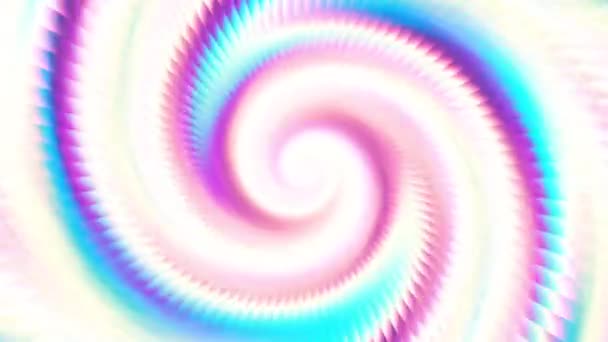 Spirale Futuristica Rotazione Infinita Filmati Loop Senza Soluzione Continuità Elica — Video Stock