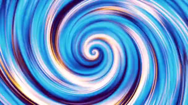 Spirale Futuristica Rotazione Infinita Filmati Loop Senza Soluzione Continuità Elica — Video Stock