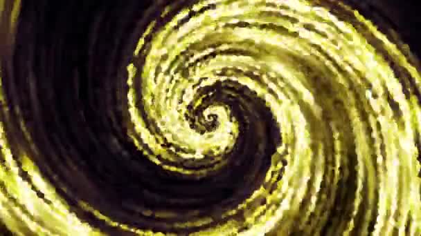 Devamlı Dönen Fütüristik Spiral Kusursuz Döngü Görüntüsü Soyut Sarmal — Stok video