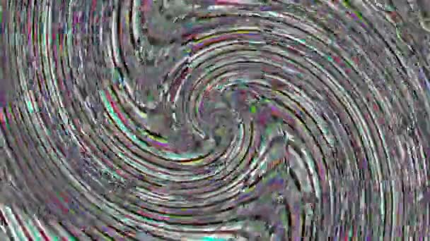 永无休止的旋转未来主义螺旋体 无缝线镜头 摘要螺旋线 — 图库视频影像