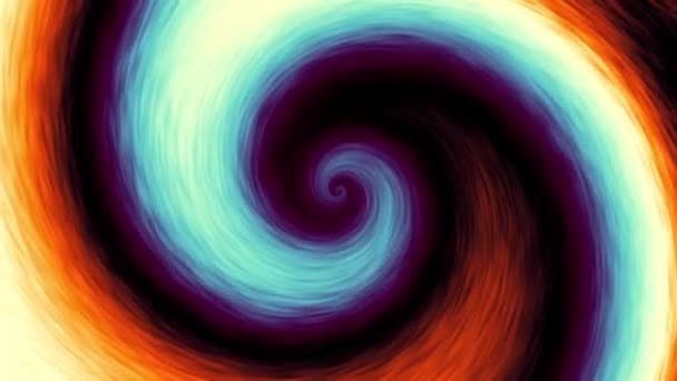 Endless Spinning Futuristic Spiral Seamless Looping Footage Abstract Helix — Stock Video