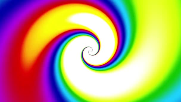 Spirale Futuristica Rotazione Infinita Filmati Loop Senza Soluzione Continuità Elica — Video Stock