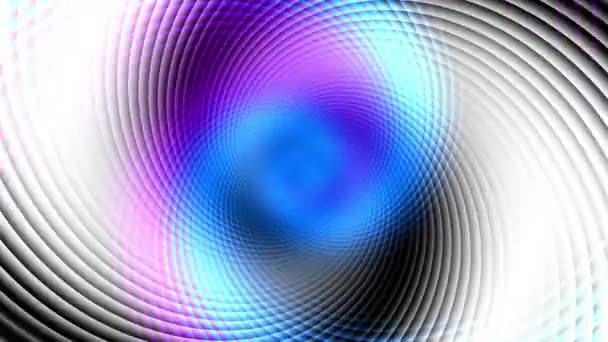 Spirale futuriste filant sans fin. Des images en boucle sans couture. Hélice abstraite.