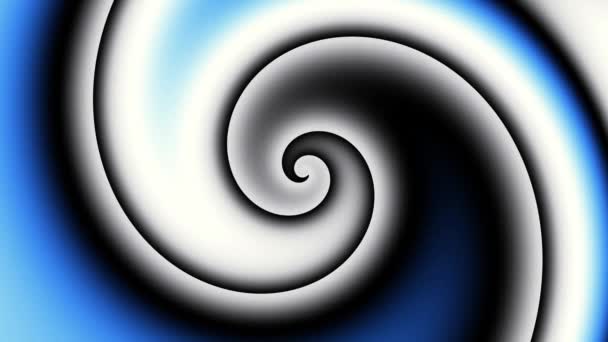 Spirale Futuristica Rotazione Infinita Filmati Loop Senza Soluzione Continuità Elica — Video Stock