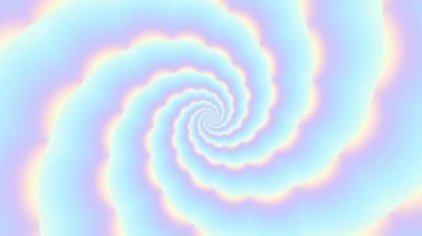 Devamlı dönen fütüristik spiral. Kusursuz döngü görüntüsü. Soyut sarmal.
