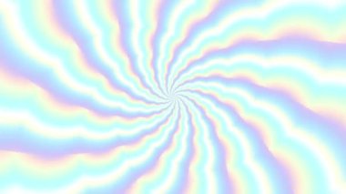 Devamlı dönen fütüristik spiral. Kusursuz döngü görüntüsü. Soyut sarmal.