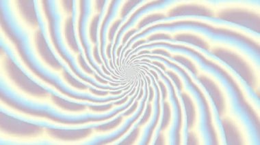 Devamlı dönen fütüristik spiral. Kusursuz döngü görüntüsü. Soyut sarmal.