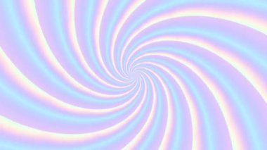 Devamlı dönen fütüristik spiral. Kusursuz döngü görüntüsü. Soyut sarmal.