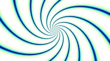 Devamlı dönen fütüristik spiral. Kusursuz döngü görüntüsü. Soyut sarmal.
