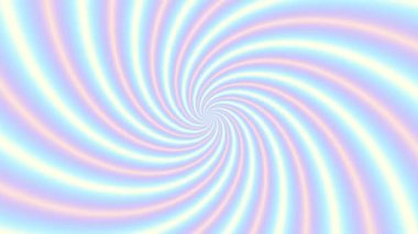 Devamlı dönen fütüristik spiral. Kusursuz döngü görüntüsü. Soyut sarmal.