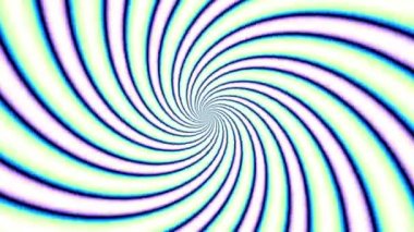 Devamlı dönen fütüristik spiral. Kusursuz döngü görüntüsü. Soyut sarmal.